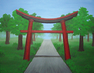 Torii Gate and Pathway